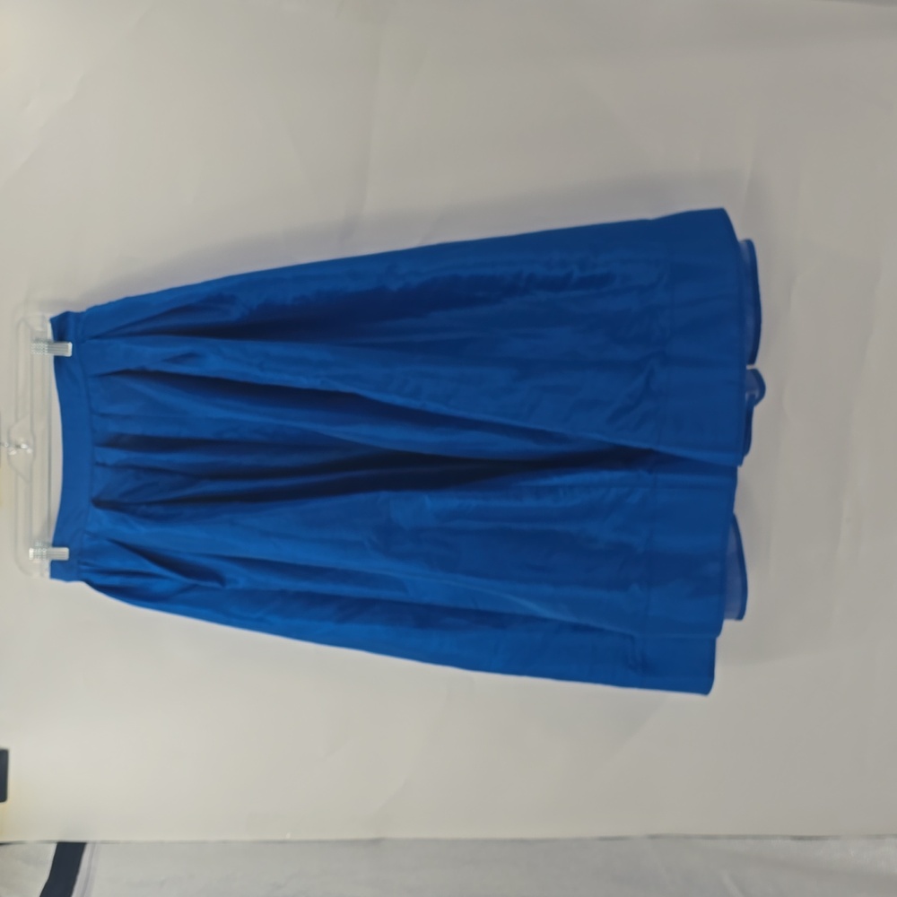 Free‎ People Vibrant Blue A-Line Skirt - Picture 8 of 12